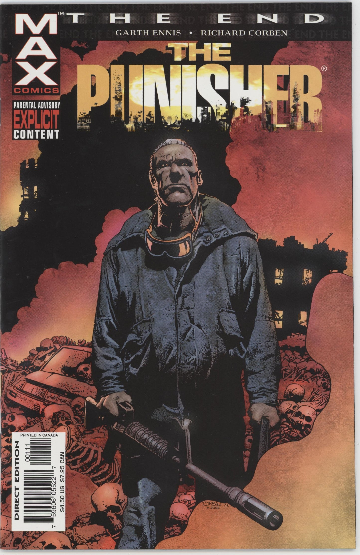 The Punisher The End (2004) #1