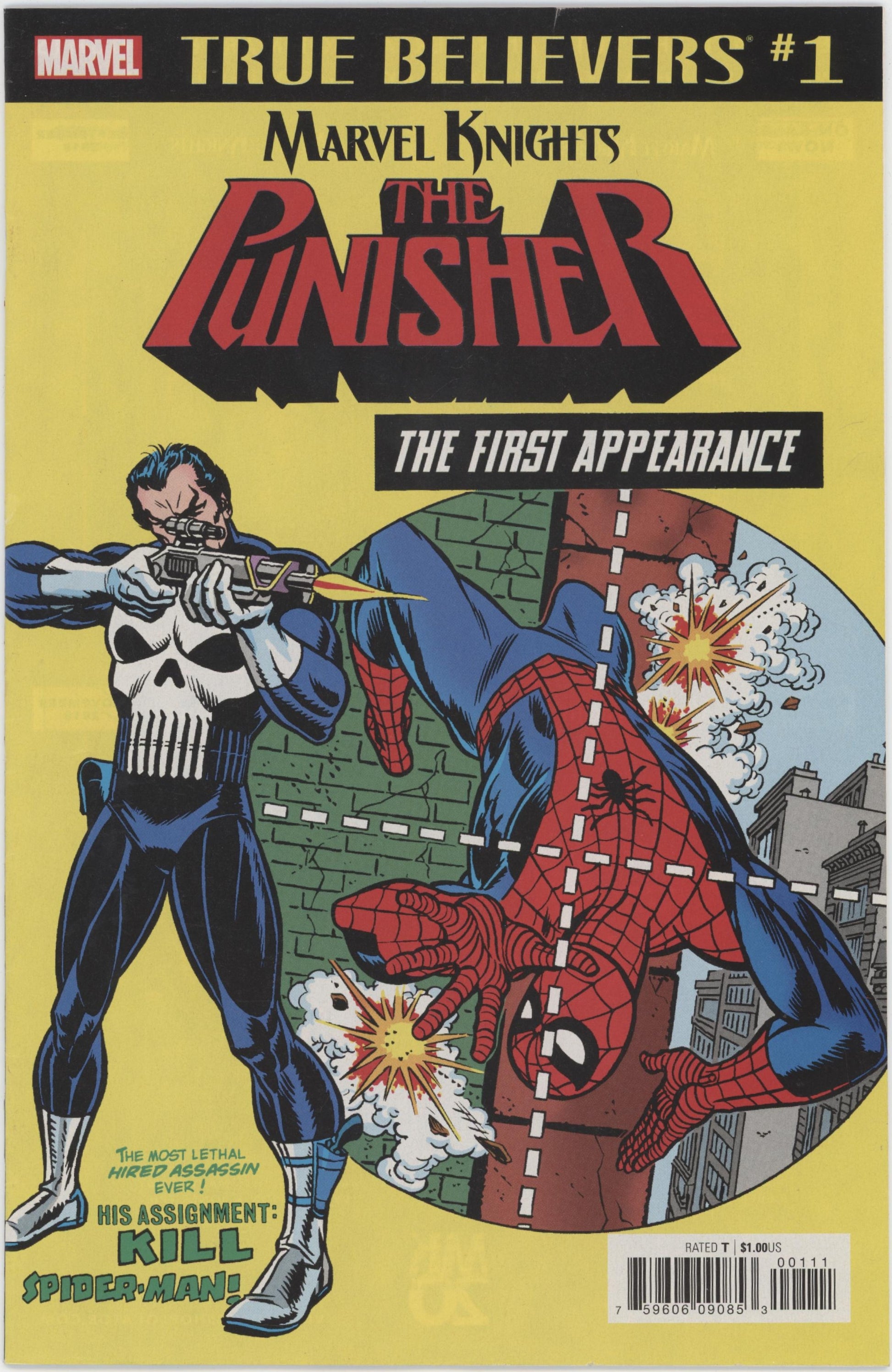 True Believers Punisher First Appearance (2018) #1