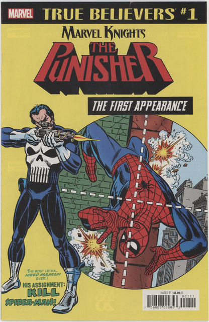 True Believers Punisher First Appearance (2018) #1