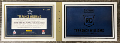 Terrance Williams 2013 Panini Playbook RC Auto 10/48 #236