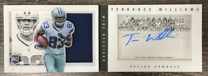 Terrance Williams 2013 Panini Playbook RC Auto 10/48 #236