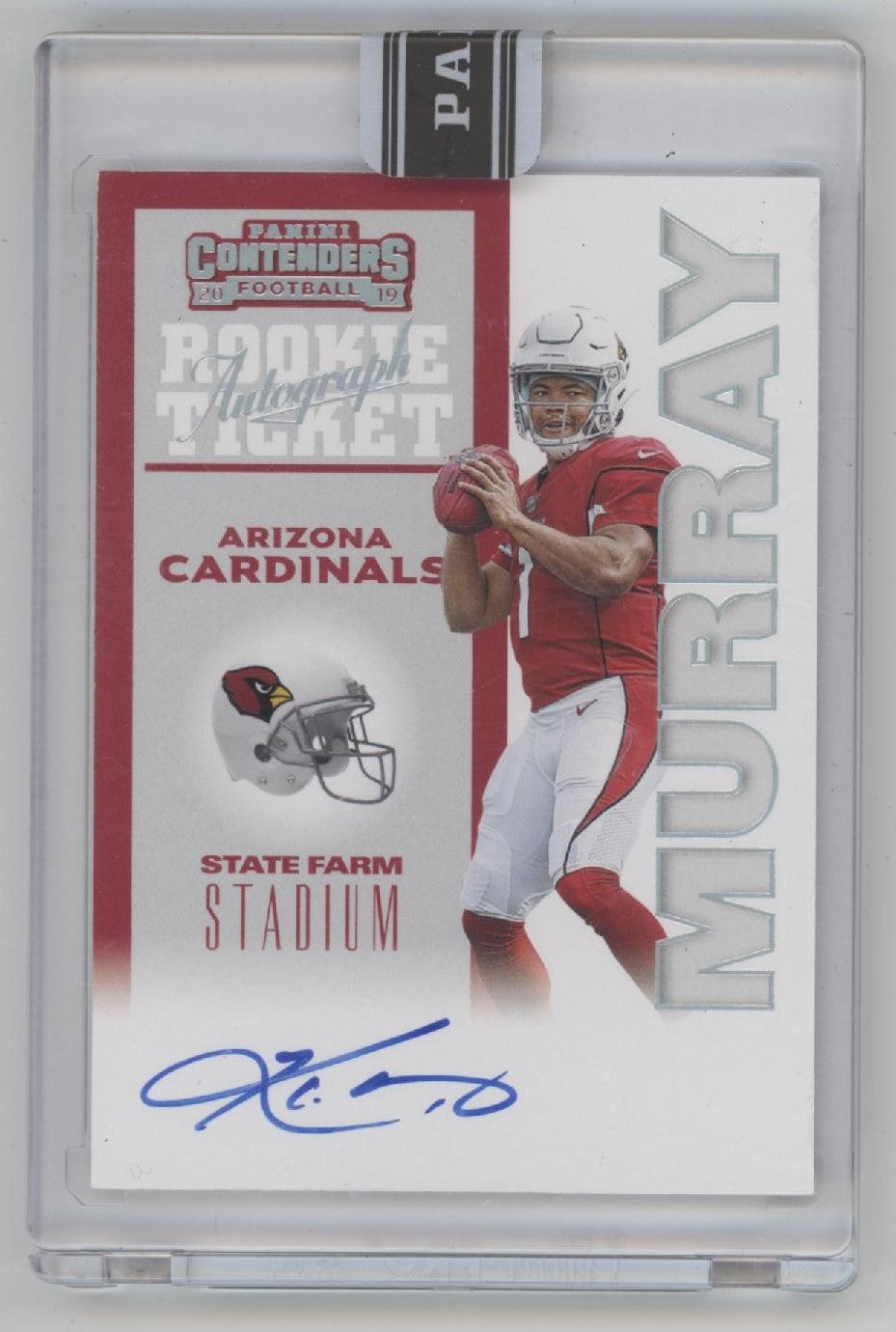 Kyler Murray 2019 Panini Contenders Rookie Ticket RC Auto 1 of 1 #1998-KM