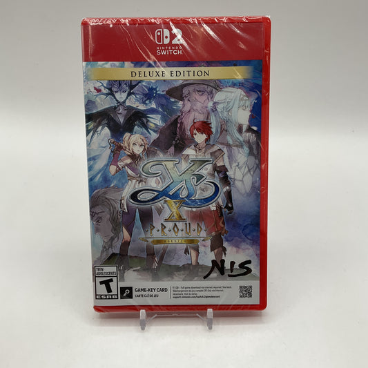 Ys X: Proud Nordics: Deluxe Edition Nintendo Switch 2 Sealed