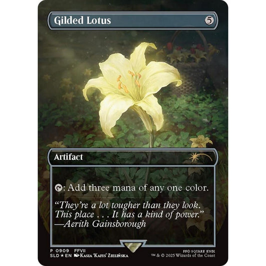 Magic the Gathering: Secret Lair x Final Fantasy - Gilded Lotus (Rainbow Foil)