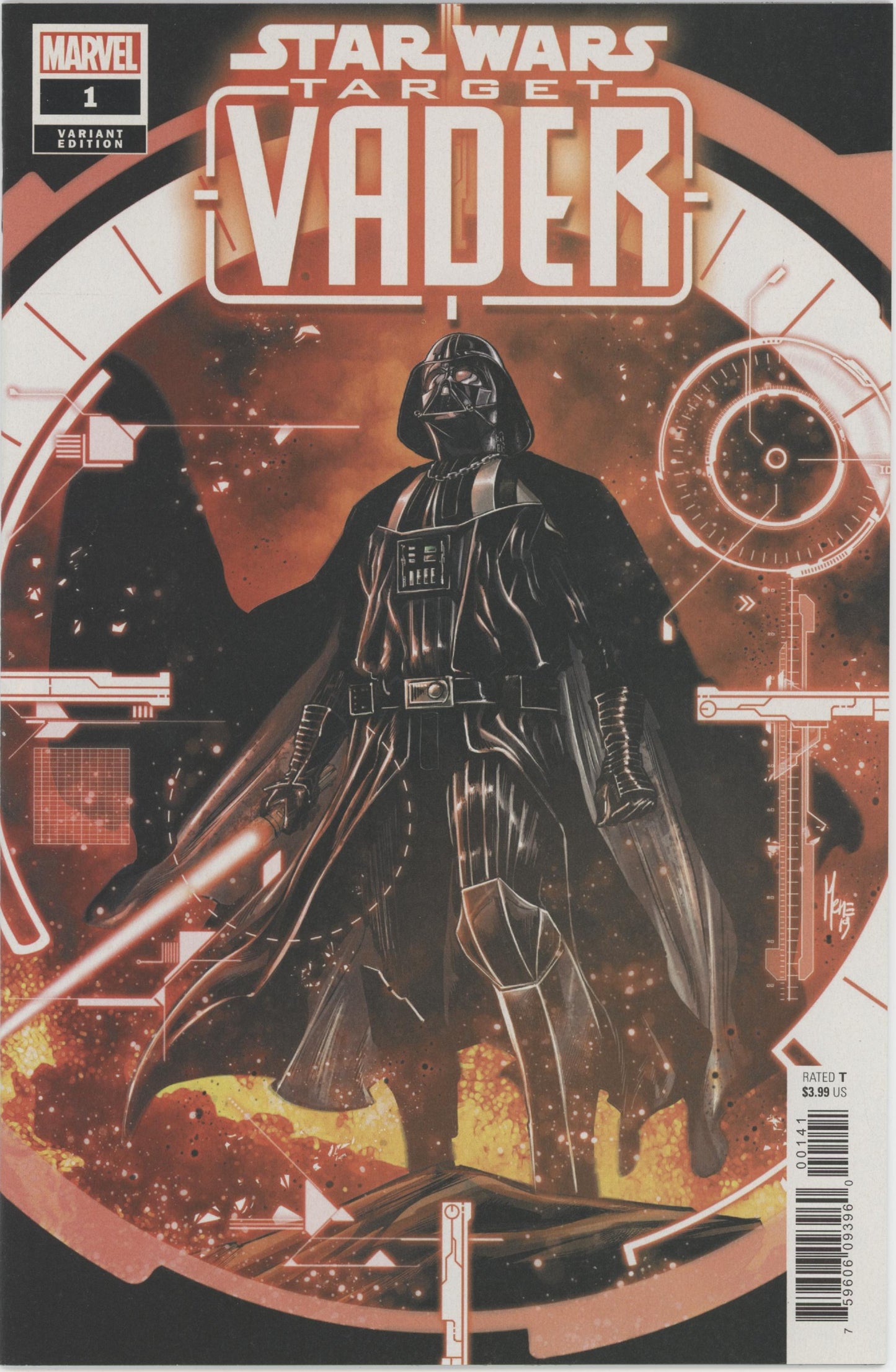 Star Wars Target Vader (2019 Marvel) #1C