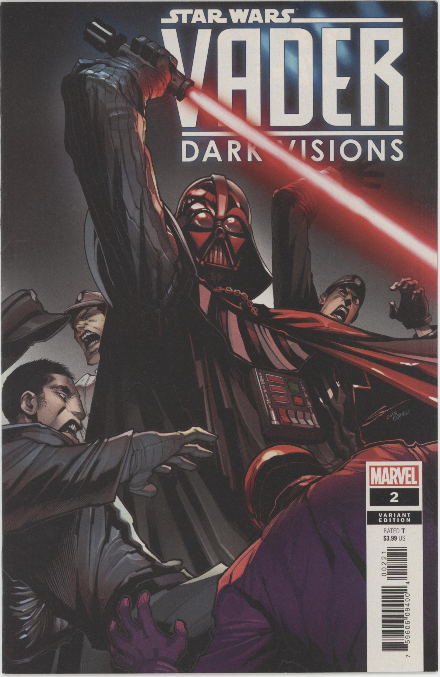 Star Wars Vader Dark Visions (2019 Marvel) #2B