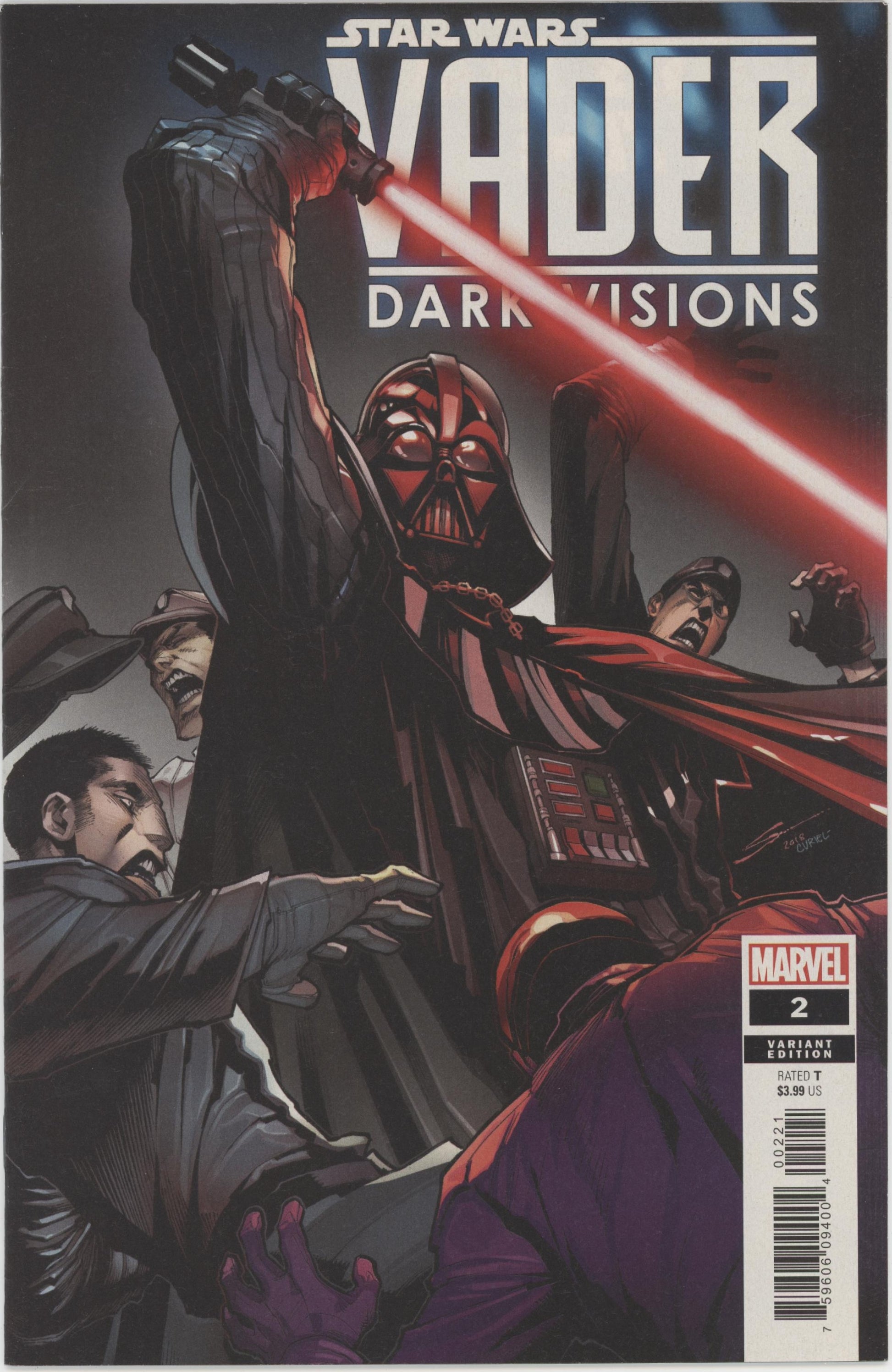 Star Wars Vader Dark Visions (2019 Marvel) #2B