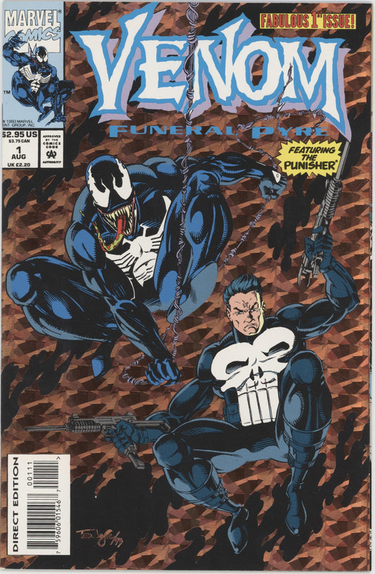 Venom Funeral Pyre (1993) #1 Direct Edition