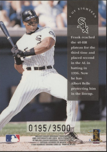Frank Thomas 1997 Leaf Dress for Success 0195/3500