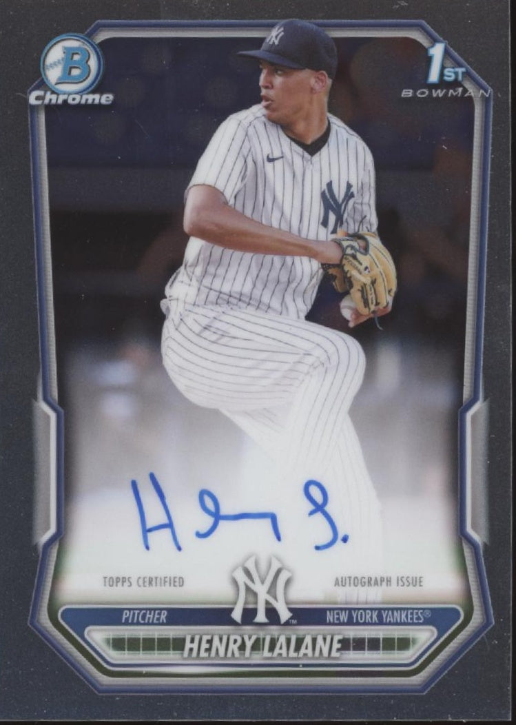 Henry Lalane 2026 Bowman Chrome Auto #CPA-HL