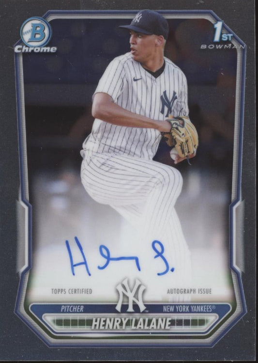 Henry Lalane 2026 Bowman Chrome Auto #CPA-HL
