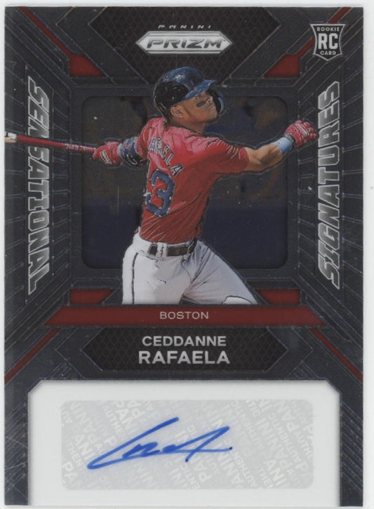 Ceddanne Rafaela 2024 Panini Prizm Sensational Signatures RC Auto #SS-CR