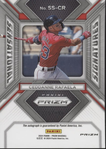 Ceddanne Rafaela 2024 Prizm Sensational Signatures RC Hyper Prizm Auto 115/199