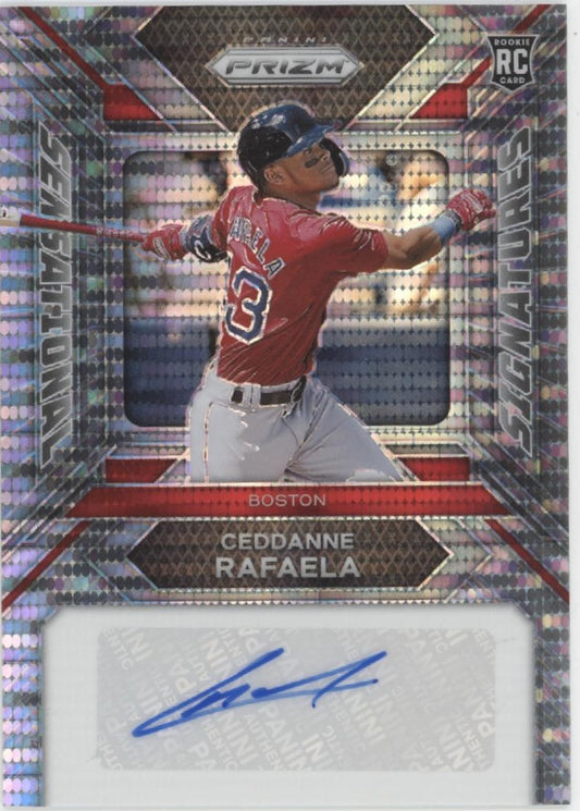 Ceddanne Rafaela 2024 Prizm Sensational Signatures RC Hyper Prizm Auto 115/199