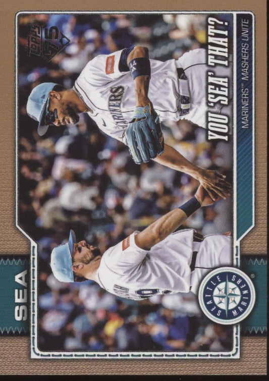 You 'Sea' That? 2026 Topps Series 1 Seattle Mariners 1534/2026 #168