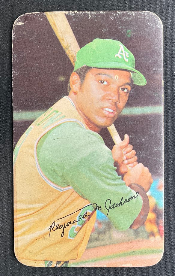 Reggie Jackson 1971 Topps Super #38 Oakland Athletics VG-EX