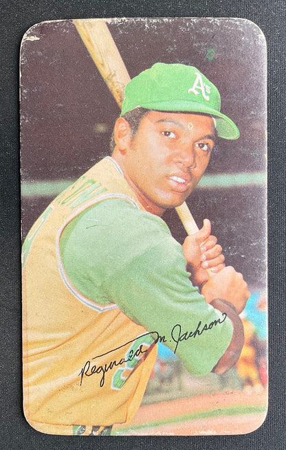 Reggie Jackson 1971 Topps Super #38 Oakland Athletics VG-EX