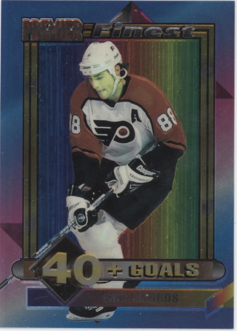 Eric Lindros 1994-95 Topps Finest Premier #12