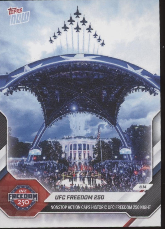 UFC Freedom 250 2026 Topps Now #24 #2