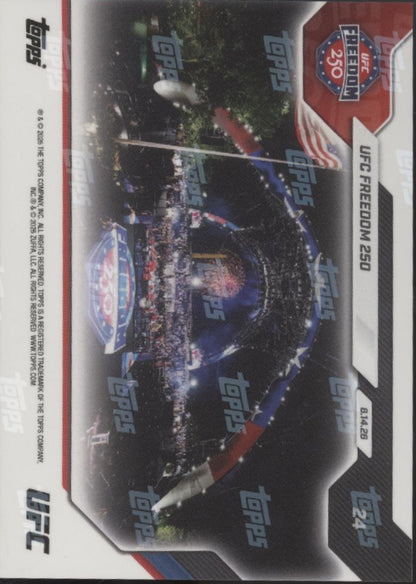 UFC Freedom 250 2026 Topps Now #24 #3