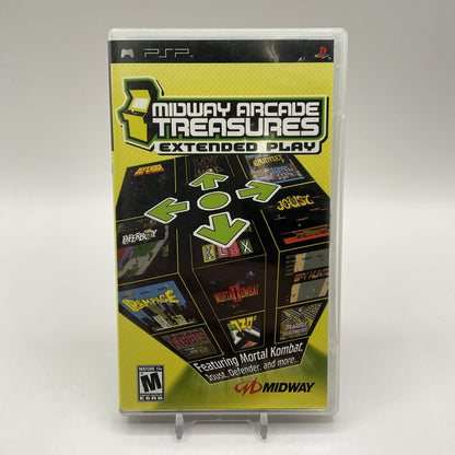 Midway Arcade Treasures Extended Play PSP Used