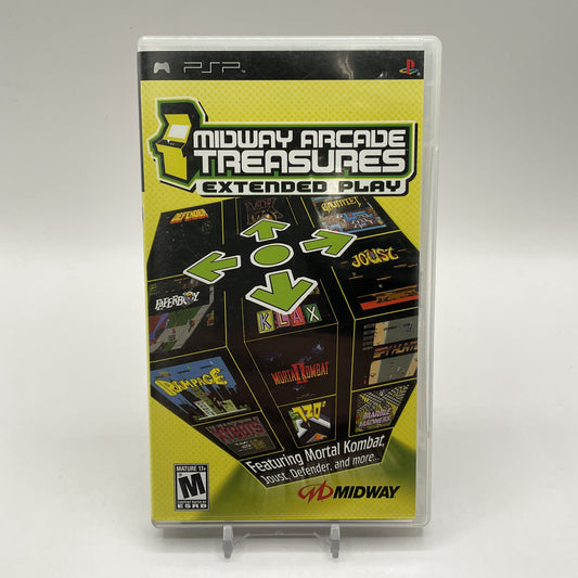 Midway Arcade Treasures Extended Play PSP Used
