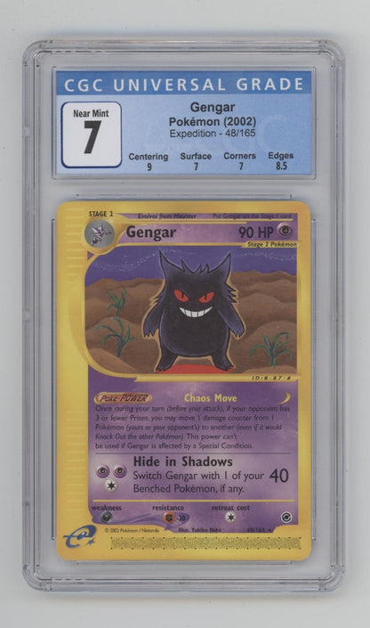 Gengar Pokemon Expedition #48 CGC 7