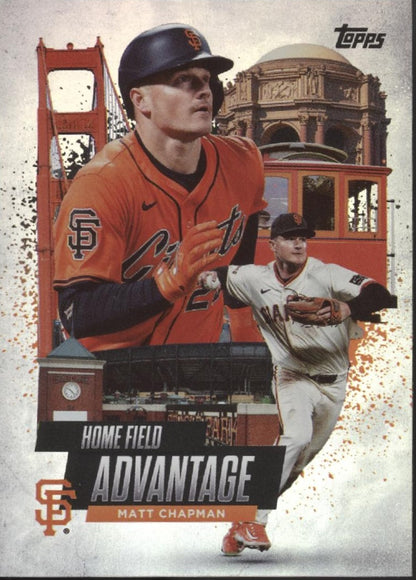 Matt Chapman 2025 Topps Home Field Advantage Foil #HA-11