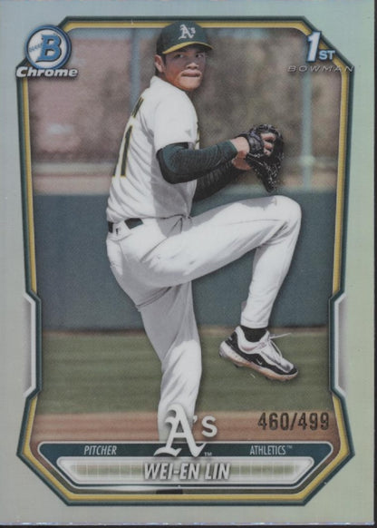 Wei-En Lin 2026 Bowman Chrome Refractor 460/499 #BCP-125