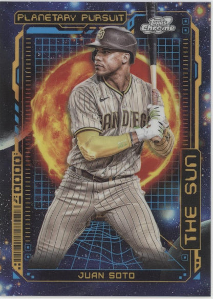Juan Soto 2023 Topps Chrome Cosmic Planetary Pursuit The Sun #PPS-10 #1