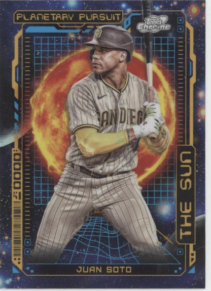 Juan Soto 2023 Topps Chrome Cosmic Planetary Pursuit The Sun #PPS-10 #2