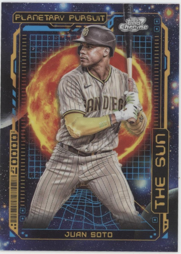 Juan Soto 2023 Topps Chrome Cosmic Planetary Pursuit The Sun #PPS-10 #3