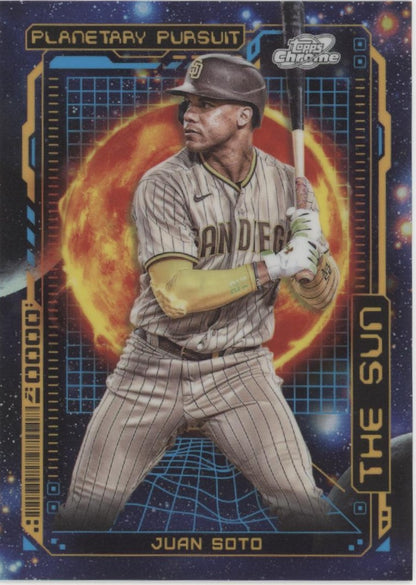 Juan Soto 2023 Topps Chrome Cosmic Planetary Pursuit The Sun #PPS-10 #4