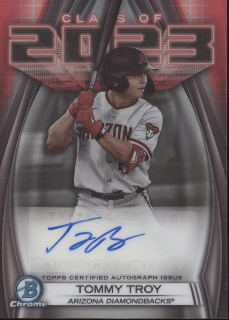 Tommy Troy 2023 Bowman Chrome Class of 2023 Auto #23A-TT
