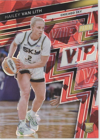Hailey Van Lith 2025 Panini The National VIP Red Ice Prizm 25/99 #RC5