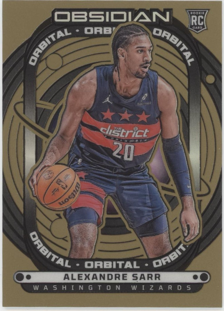 Alexandre Sarr 2024-25 Panini Obsidian Orbital Refractor RC 09/60 #17