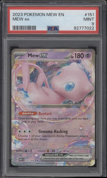 Mew ex Pokemon 151 #151 PSA 9