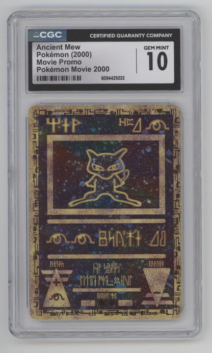 Ancient Mew Pokemon 2000 Movie Promo CGC 10