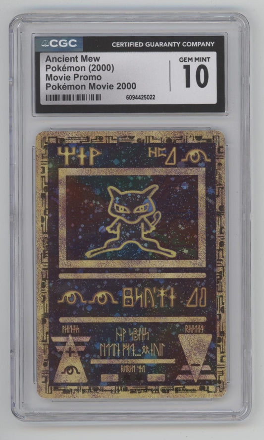 Ancient Mew Pokemon 2000 Movie Promo CGC 10