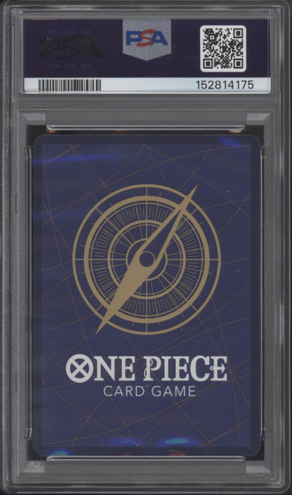Ace & Sabo & Luffy One Piece Card Game OP13 Alternate Art #007 PSA 10