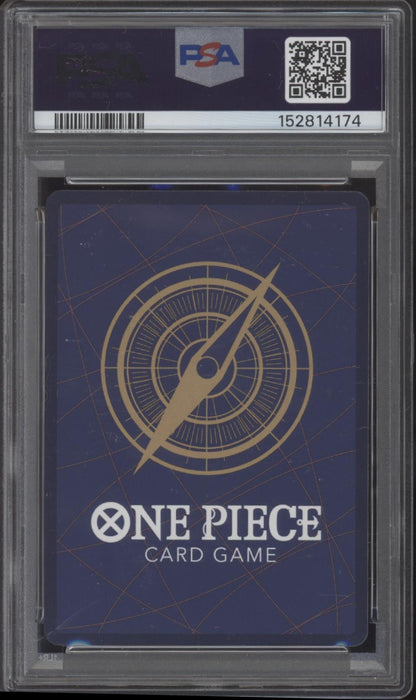 Gol D Roger One Piece Card Game OP13 Wanted Alternate Art #118 PSA 10