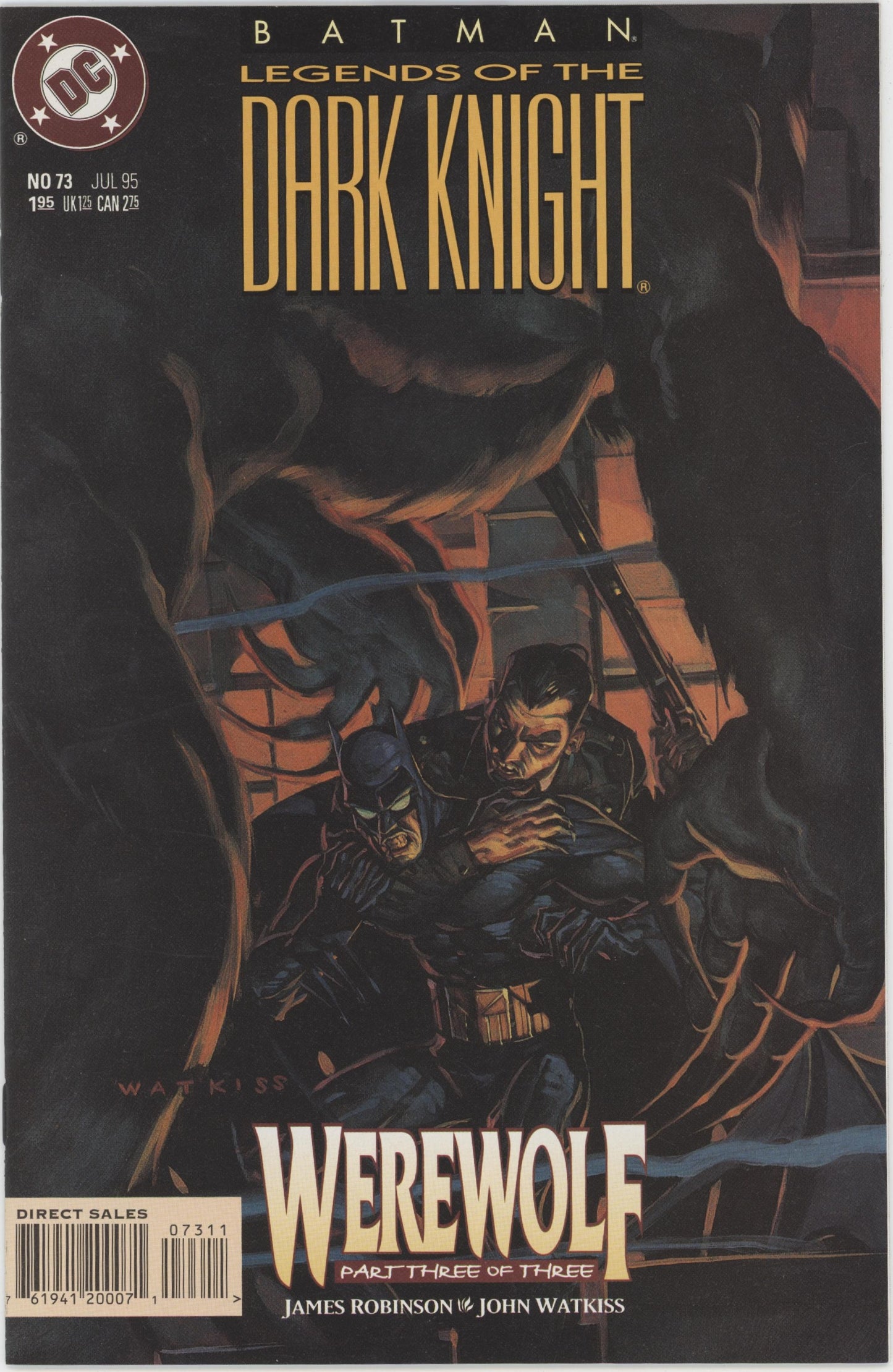 Batman Legends of the Dark Knight (1989) #73