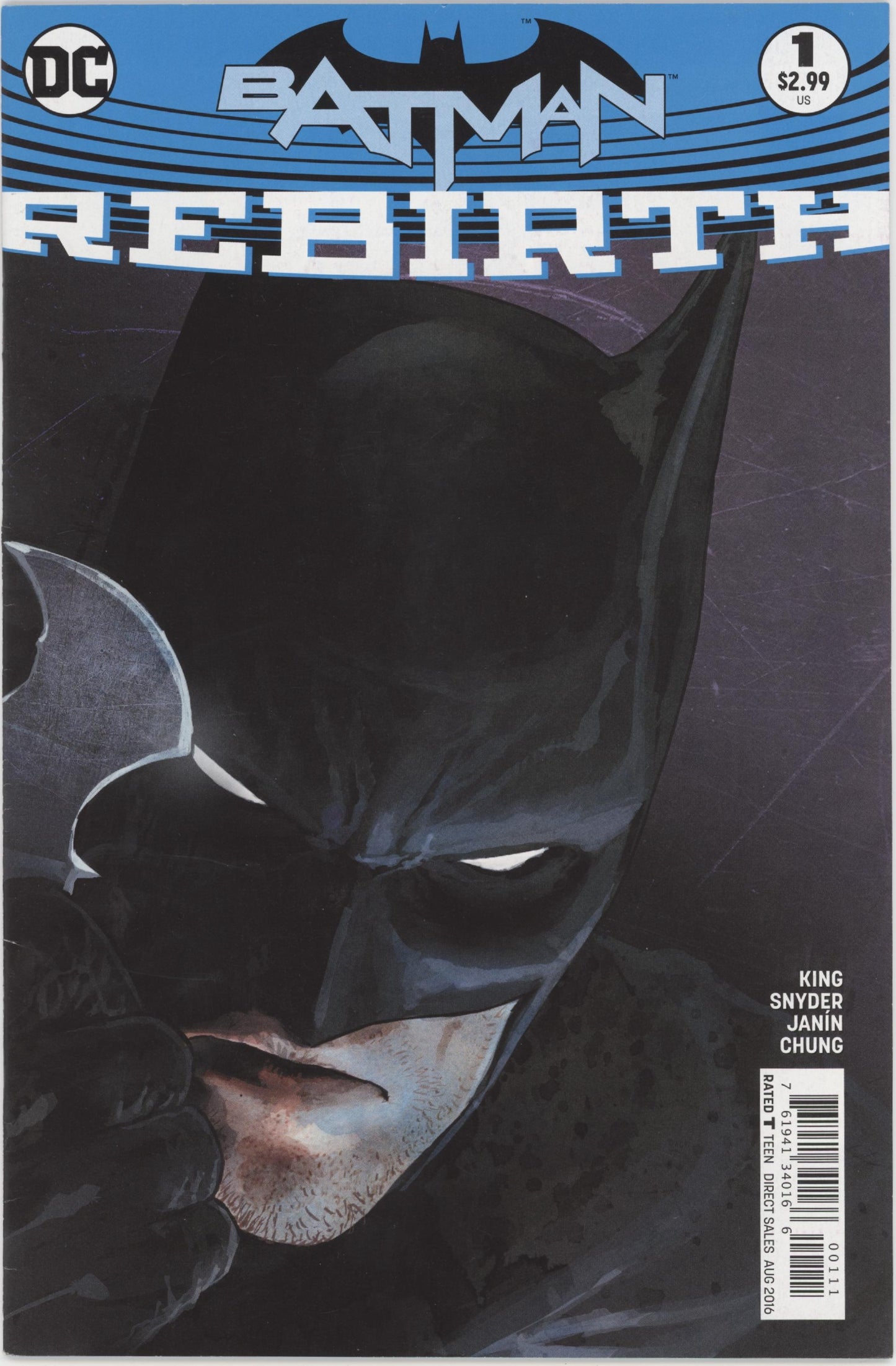 Batman Rebirth (2016) #1A
