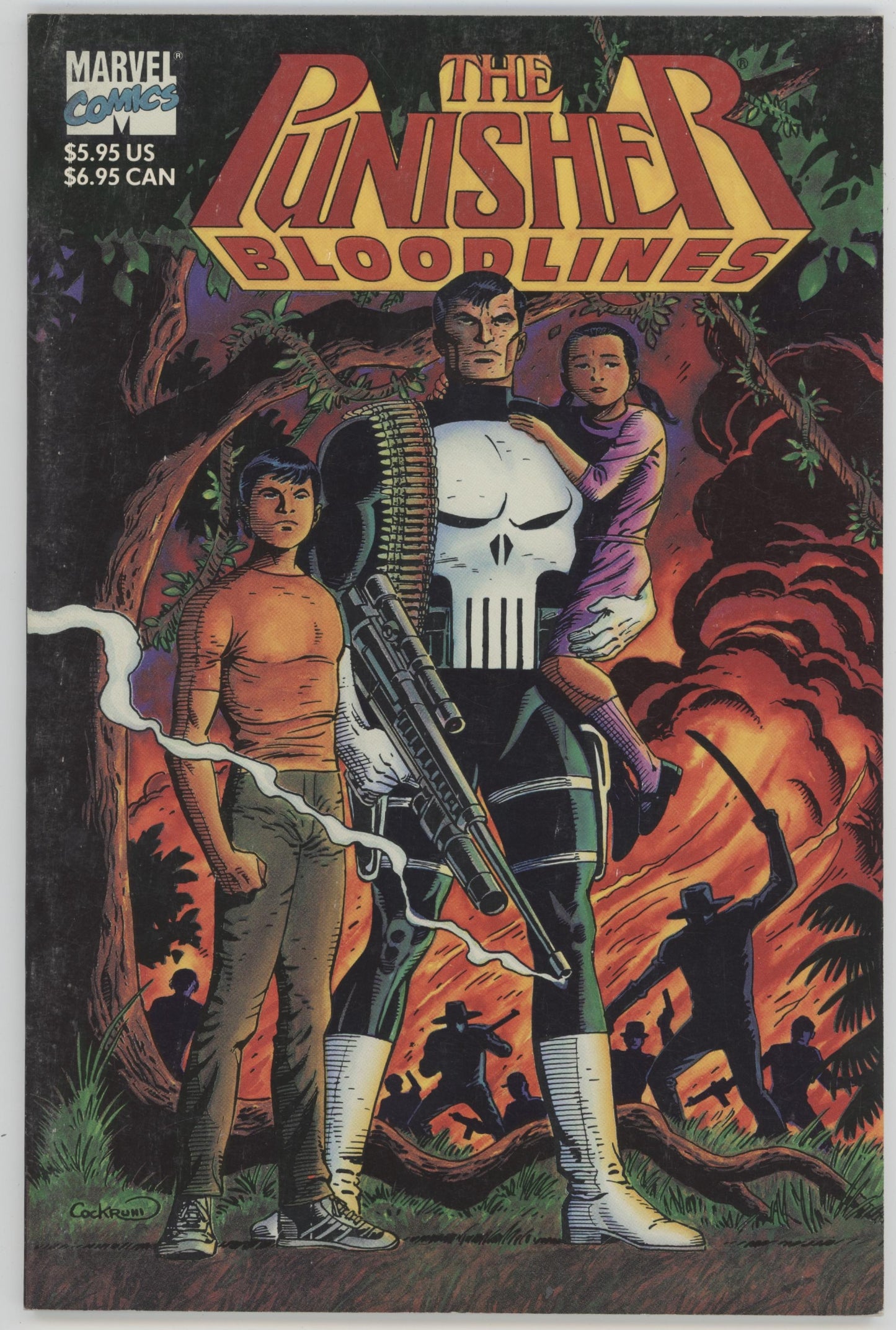 Punisher Bloodlines GN (1991 Marvel) #1-1ST