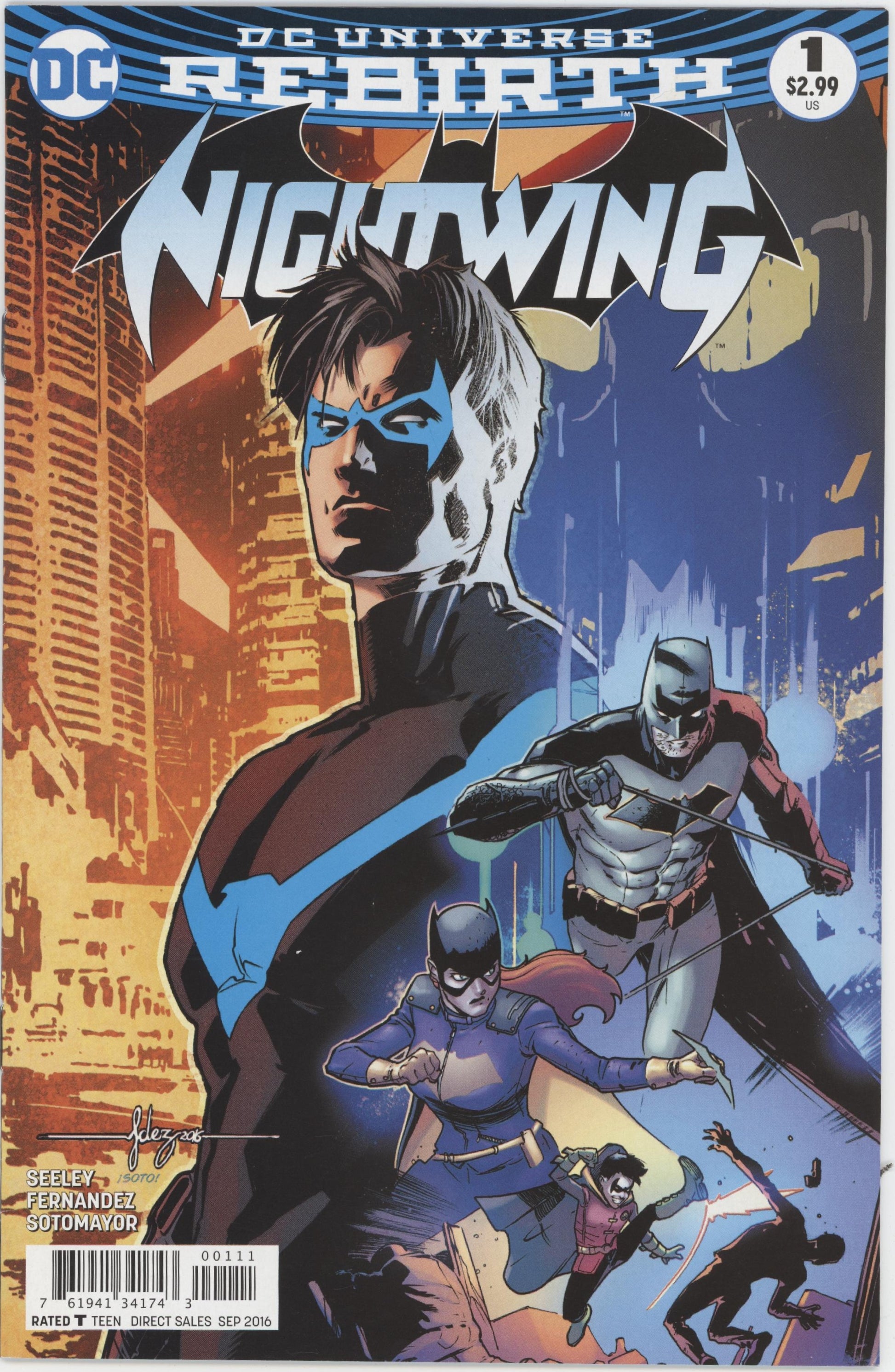 Nightwing (DC Universe Rebirth) #1
