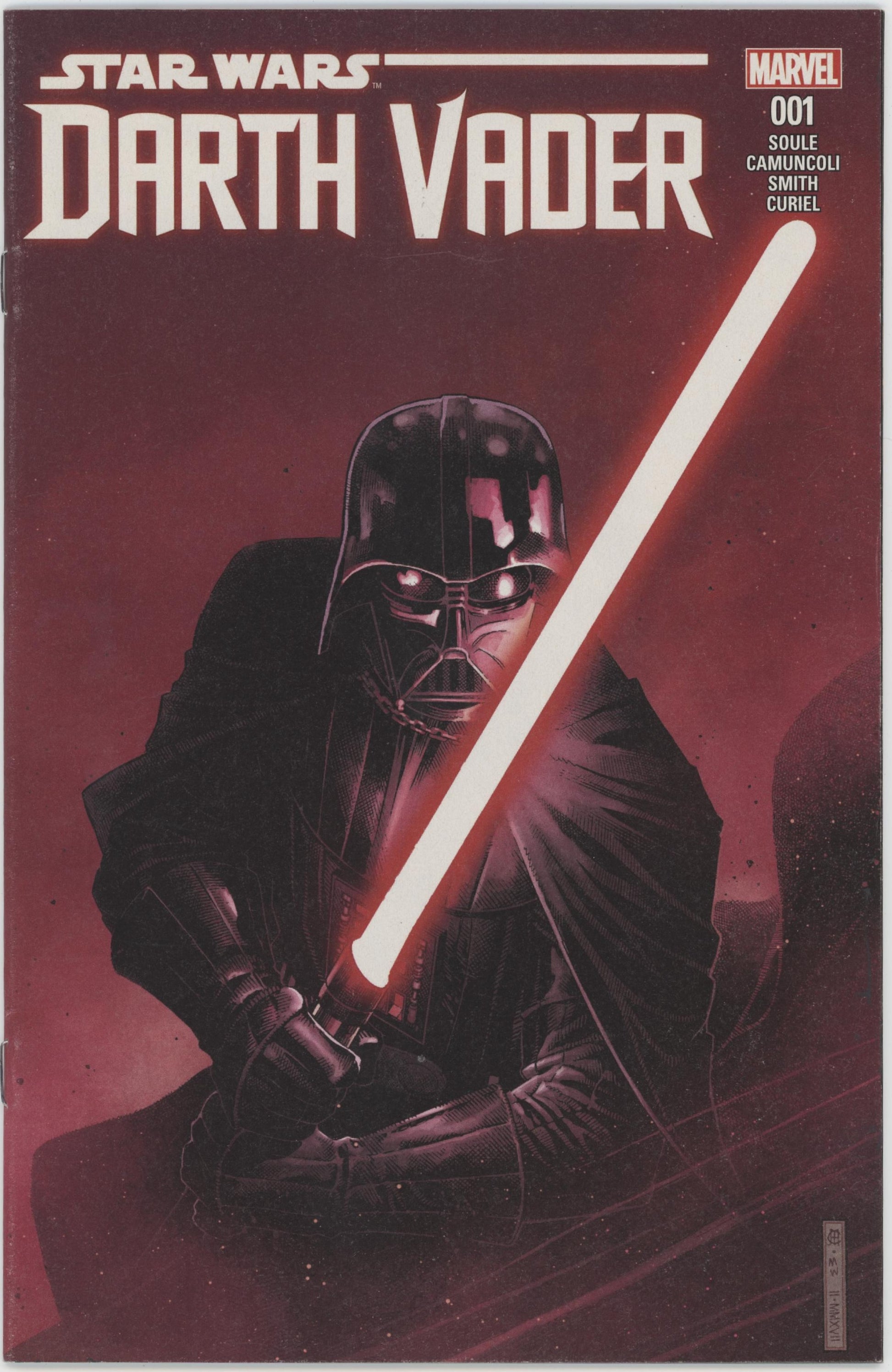 Star Wars Darth Vader (2017 Marvel 2nd Series) #1A