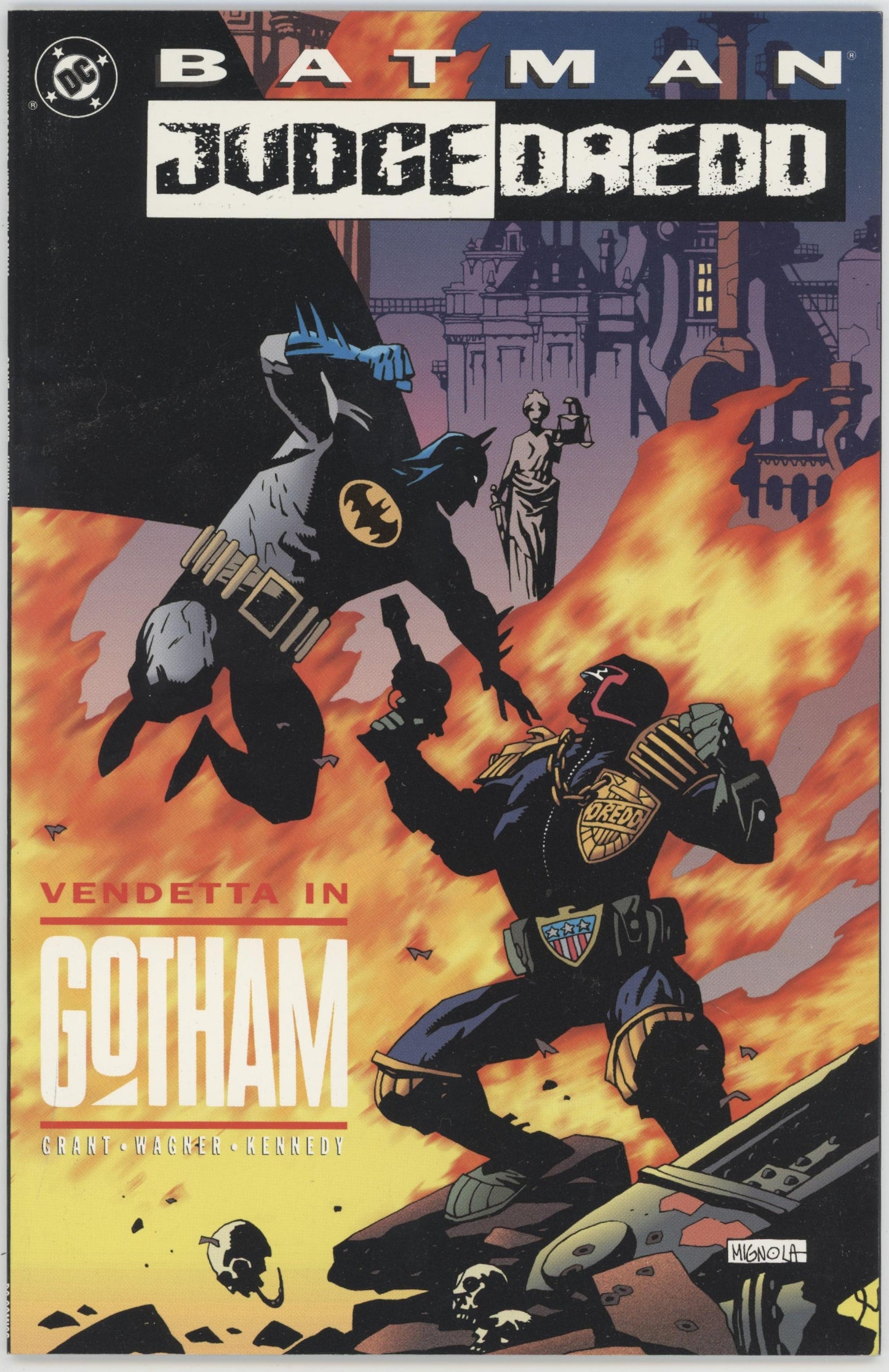 Batman Judge Dredd Vendetta in Gotham (1993) #1