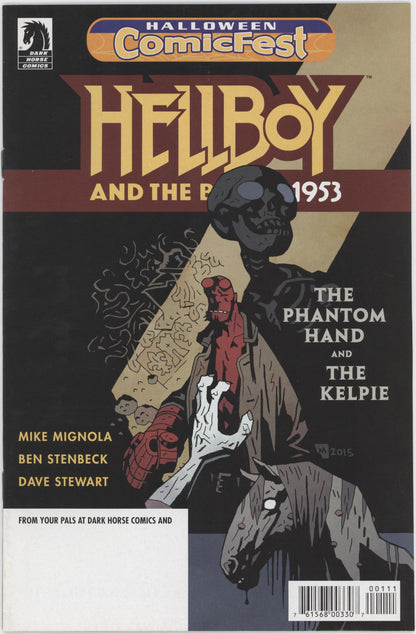 Hellboy and the B.P.R.D. 1953 Phantom Hand and Kelpie (2015 Dark Horse) #1