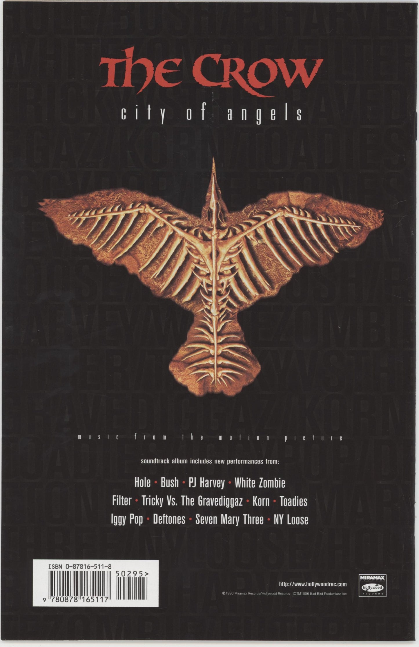 The Crow City of Angels (1996) #1B