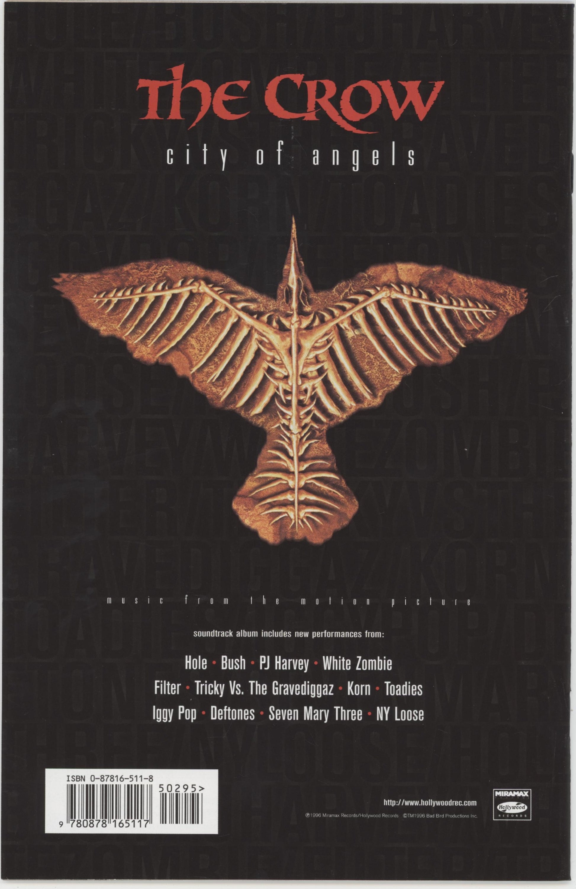 The Crow City of Angels (1996) #1B